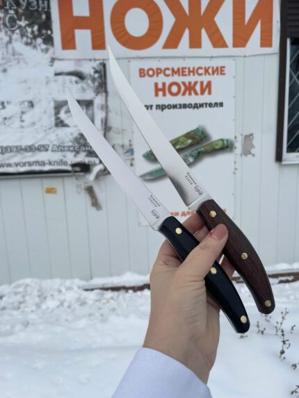 Нож филейный ц/м, сталь 9